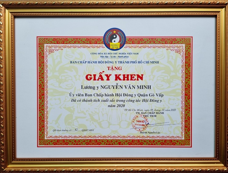 Lương y Nguyễn Văn Minh ở Gò Vấp, TP.HCM